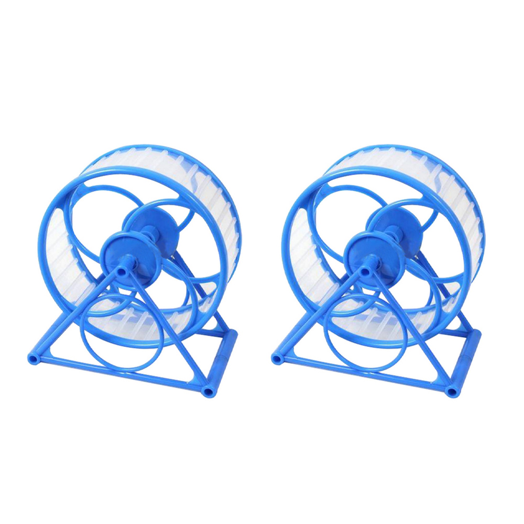 FORIDE 2X Pet Jogging Hamster Mouse Mice Small Exercise Toy Running Spinner Sports Wheel Pets Guinea pig Supplies