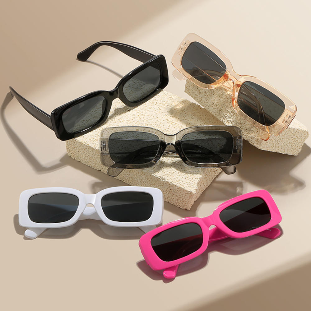 Square Eyewear Fashionable Party Eyewear Stylish Uv400 Sunglasses for Travel Events Party