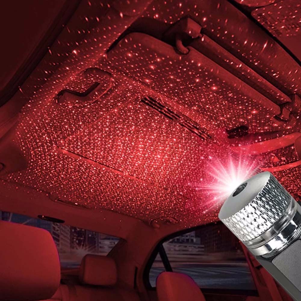 Mini Walls Ambient Lights Led Projector Light Car Home Decoration Light Romantic Night Light Car Roof Star Light Atmosphere Lamp