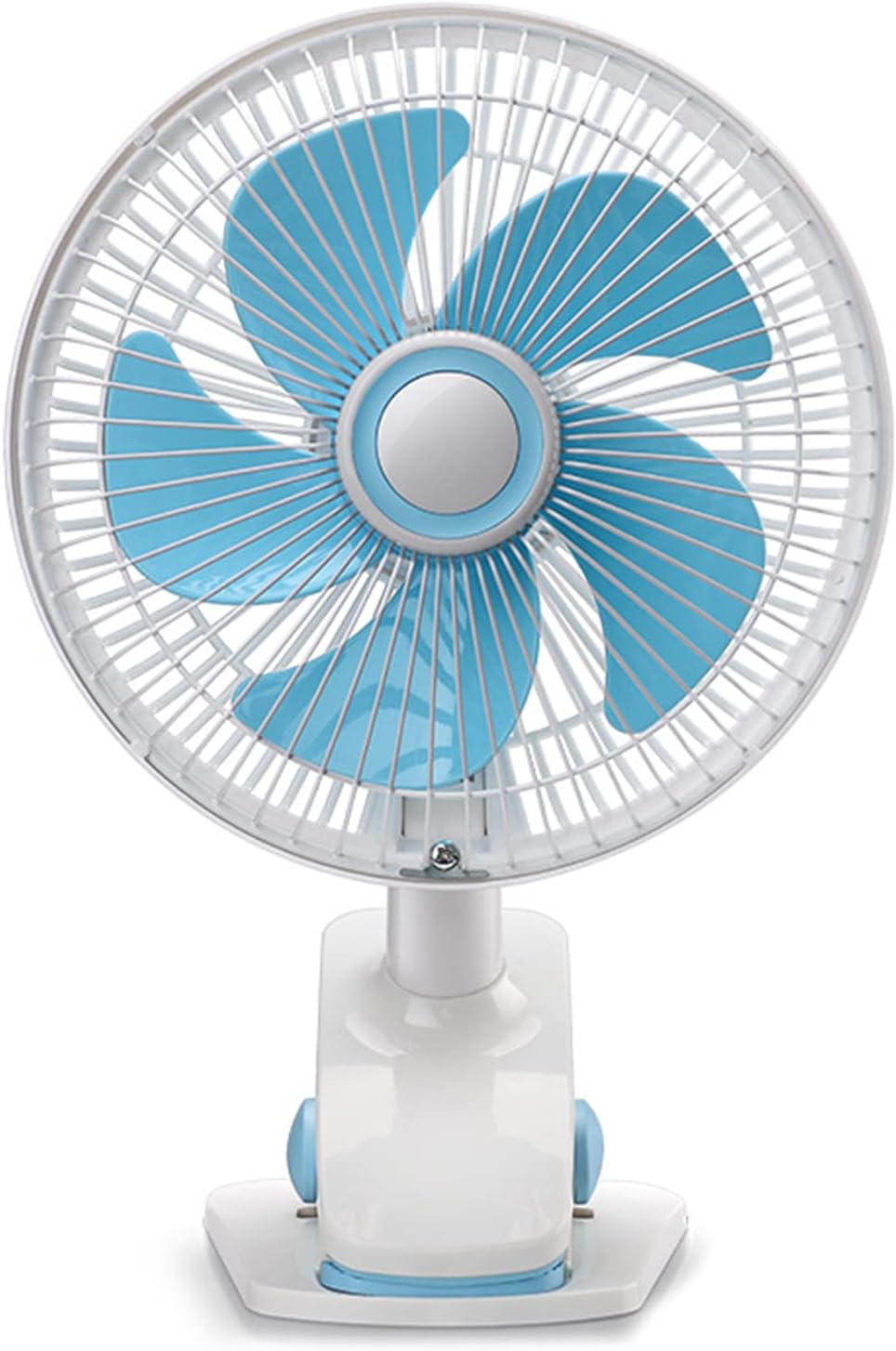 Portable Mini Clip Table Fan 5-Blade Powerful Air Cooling Fan | 180mm Adjustable Corded Electric Personal Desk Fan for Home, Office, Study Table, Bedroom & Kitchen | Strong Wind Silent Cooling Clip Fan