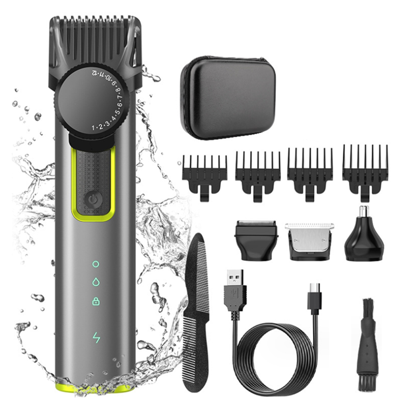 Cordless Rechargeable Hair Clipper & Trimmer Beard Trimmer for Men Adjustable Beard Trimmer with 4 Limit Combs Easy to Use