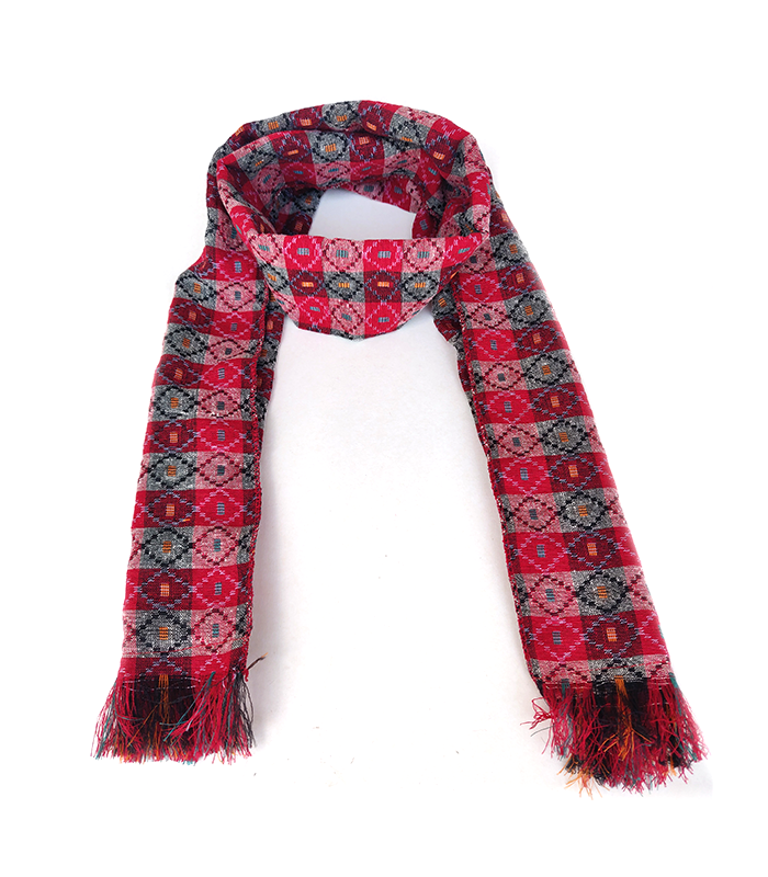 Traditional Nepali Dhaka Khada Shawl