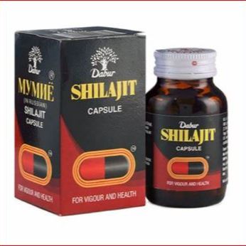 Da-bur Shilajit 100 Capsules For Vigour And Health