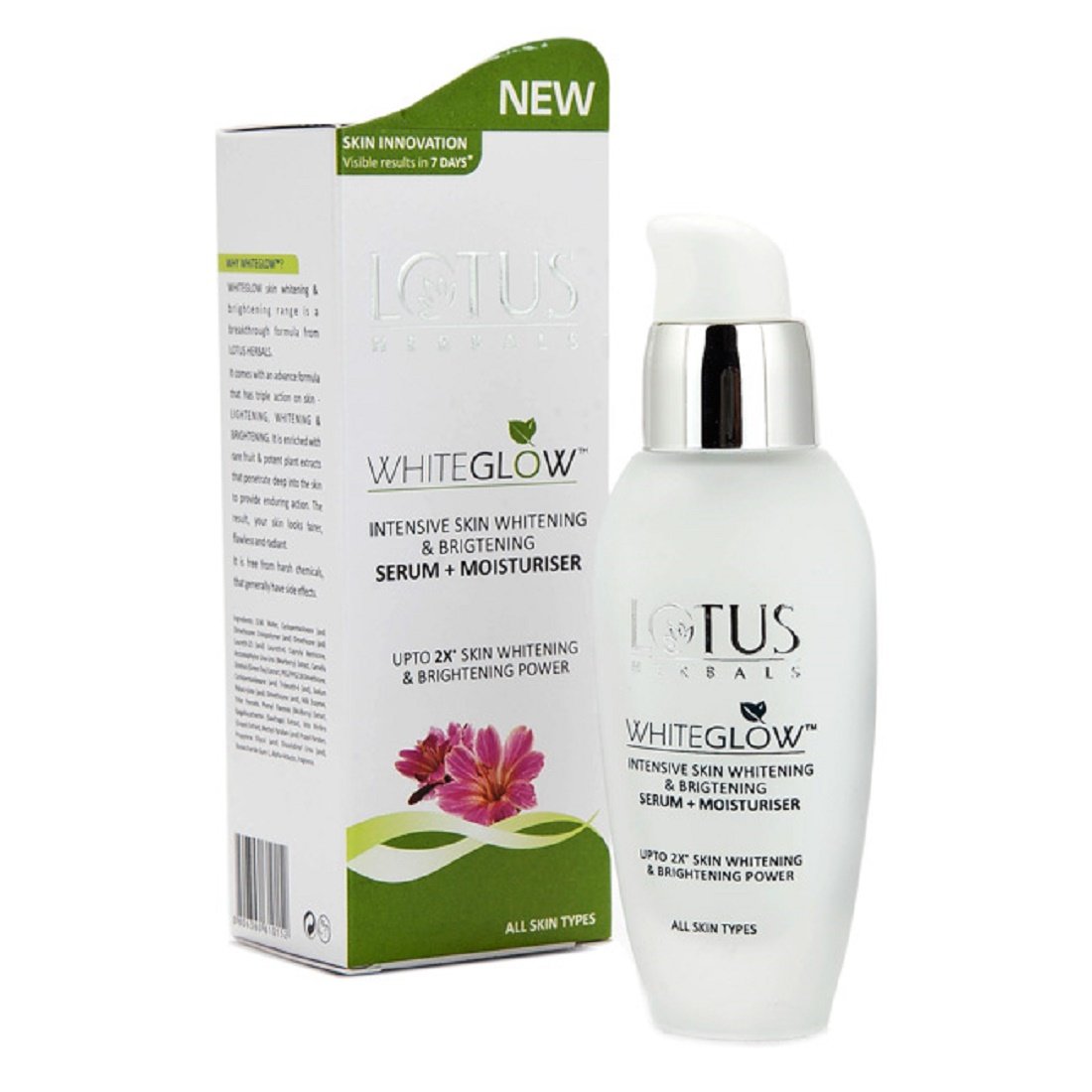 L0tus Herbals Intensive Glow Skin Serum + Moisturizer -30 ml