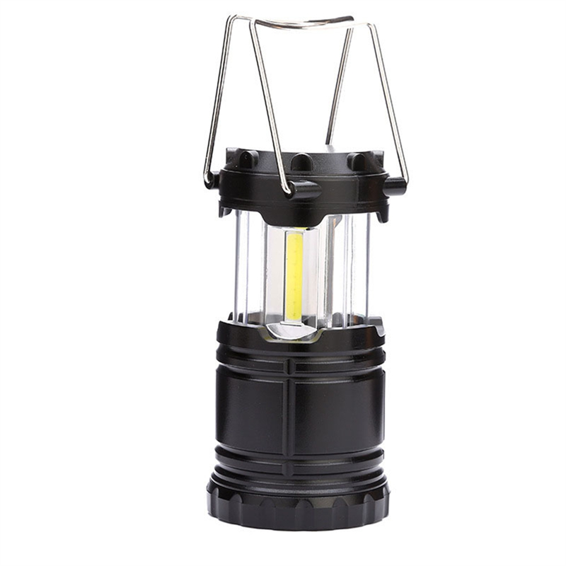 OUMERY 4PCS Mini COB Tent Lamp LED Portable Lantern TelescopicTorch Camping Lamp Waterproof Emergency Light Powered,A