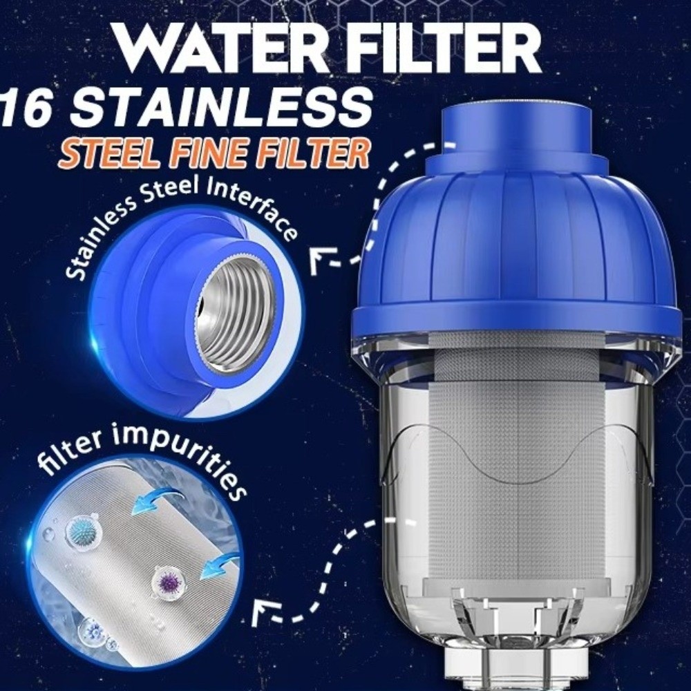Durable 316 Stainless Prefilter Pre-filter Purifier Output Faucet Filter Universal Purifier Filter Water Heater Shower Head