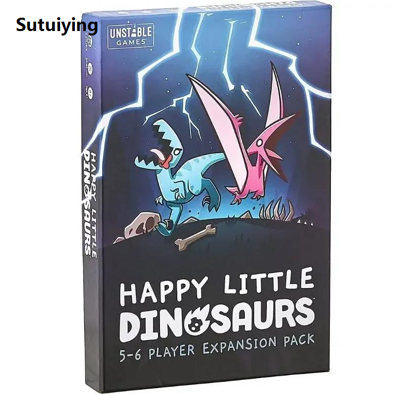 Sutuiying Happy Little Dinosaurs English Unicorn Chess High Quality and Card Strategy Board Game Cards