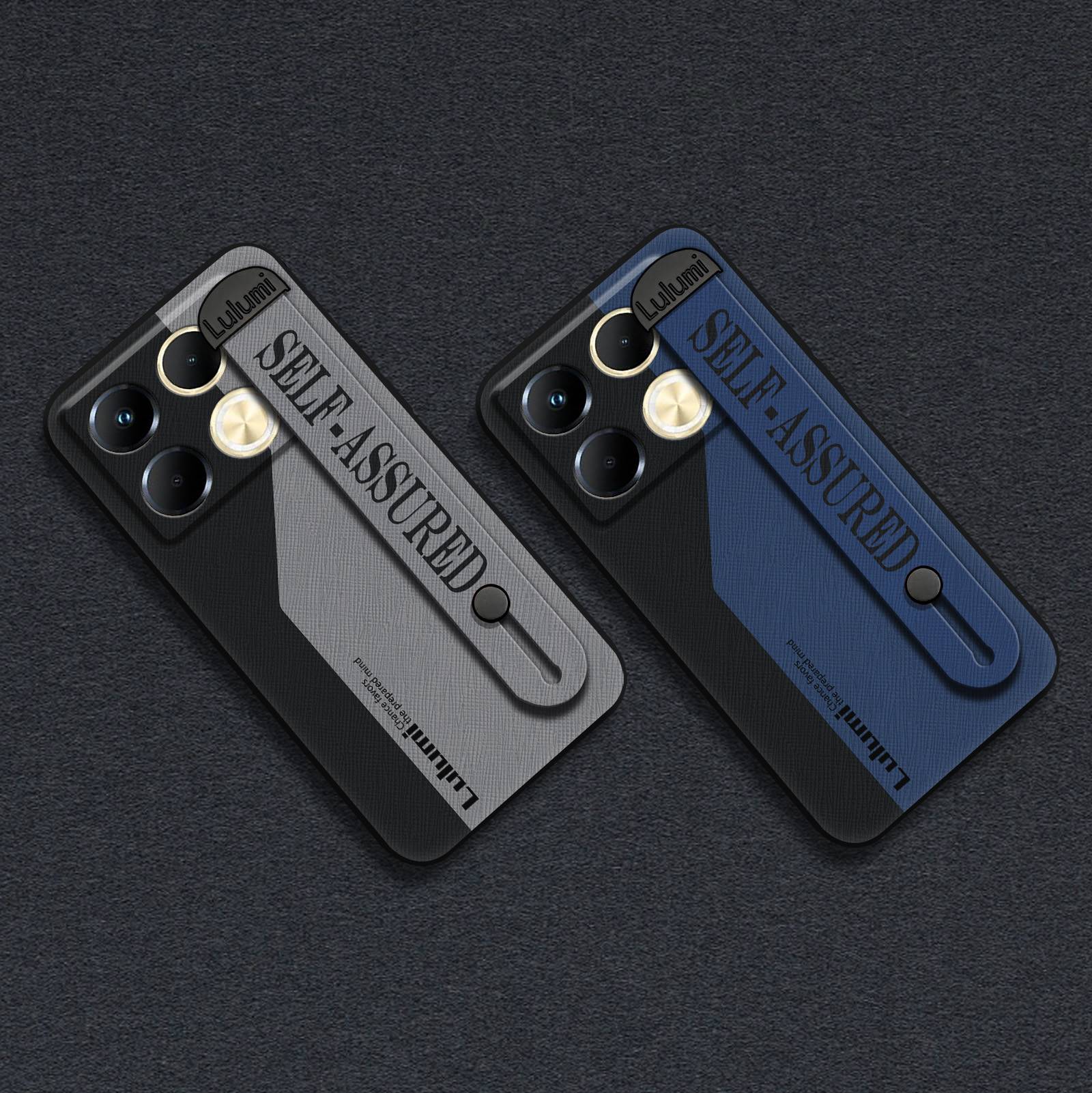 Protective Durable Phone Case For infinix Note40 5G/X6852 Commerce Phone Holder Nature Kickstand Personality Simple