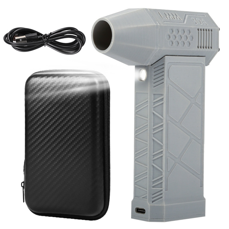 Fan 130000RPM Electric Air Duster Blower Infinitely Adjustable Wind Speed 45m/S Cleaning Air Dryer