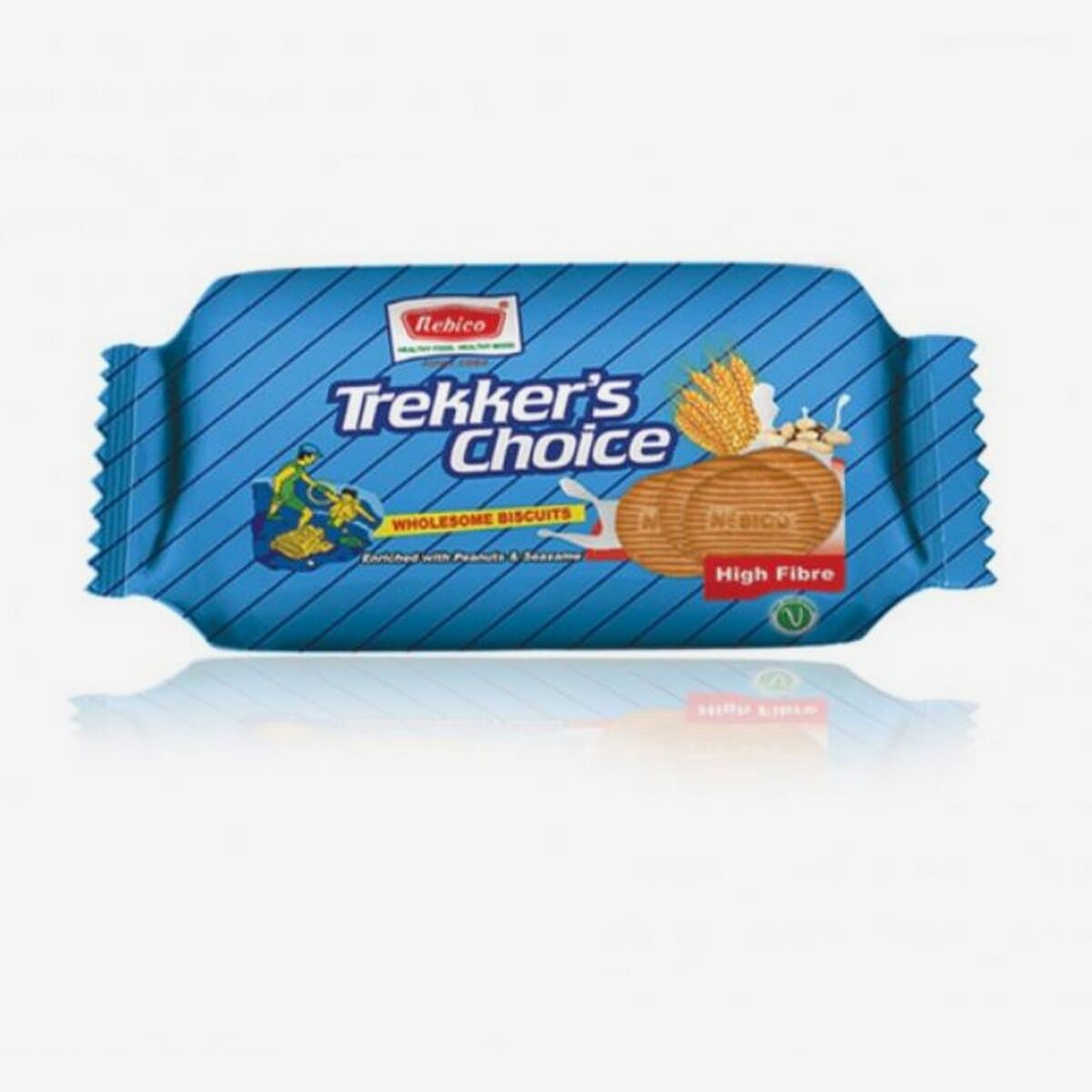 Nebico Trekkers Choice Biscuits 75 Gm Atta Biscuit (Pack of 12)
