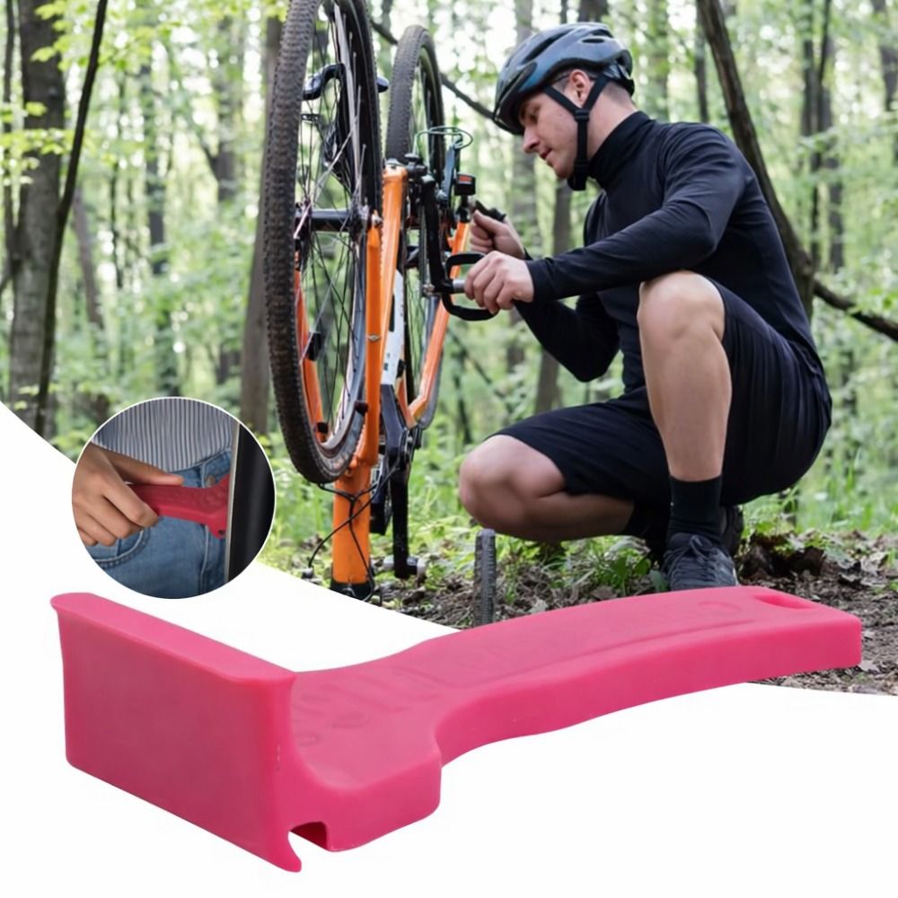 New Portable Bike Tire Lever Lightweight Quickly Disassembly & Mounting Bicycle Tire Pry Bar High Strength Durable Tire Repair Pry Bar For Cycling Emergency Road Repair