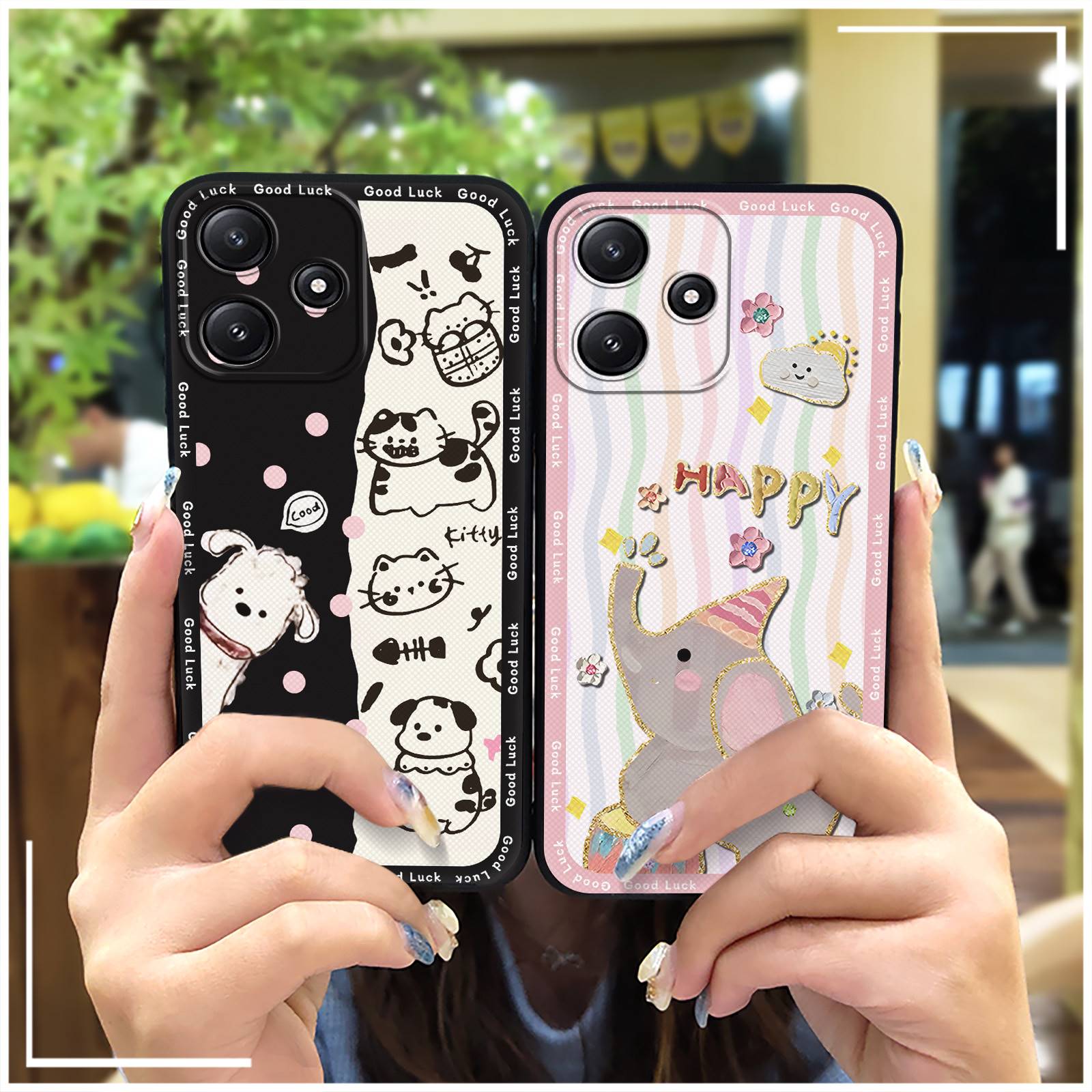 Back Cover Soft case Phone Case For Redmi Note12R/Redmi12R 5G/12 5G/Poco M6Pro 5G Phone Pouch Shockproof Waterproof Cute