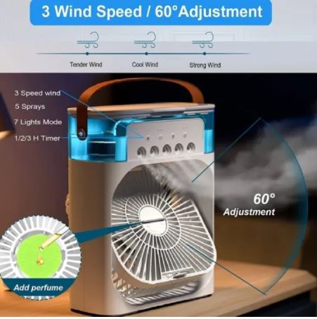 USB Air Conditioner Shaped Mini Cooler Fan