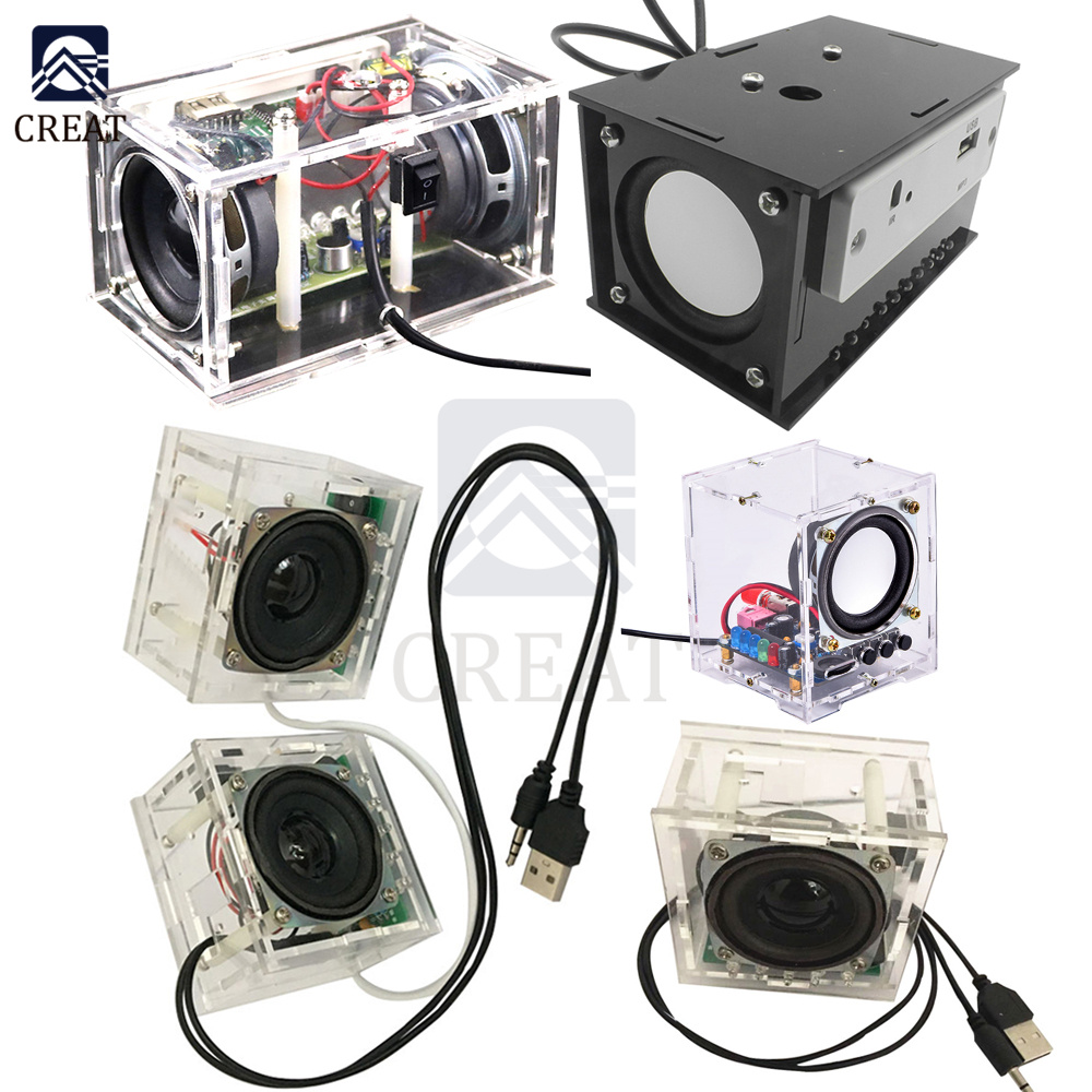 DIY Bluetooth Speaker Making And Assembling Electronic Welding Kit Teaching Practice DIY Electronic Kit Speaker