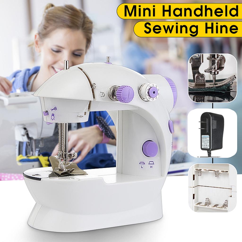 2 in 1 Portable Mini Sewing Machine Rechargeable And Electric By DD