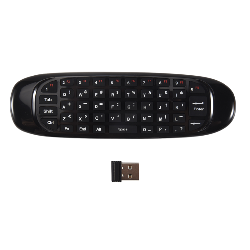 Mini Air Mouse Fly Air Mouse Wireless Keyboard Airmouse for 9.0 8.1 Android TV Box/PC/TV Smart TV Mini 2.4G(C120)
