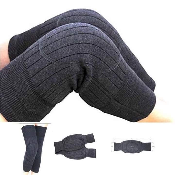 Woolen Knee Warmer - Grey