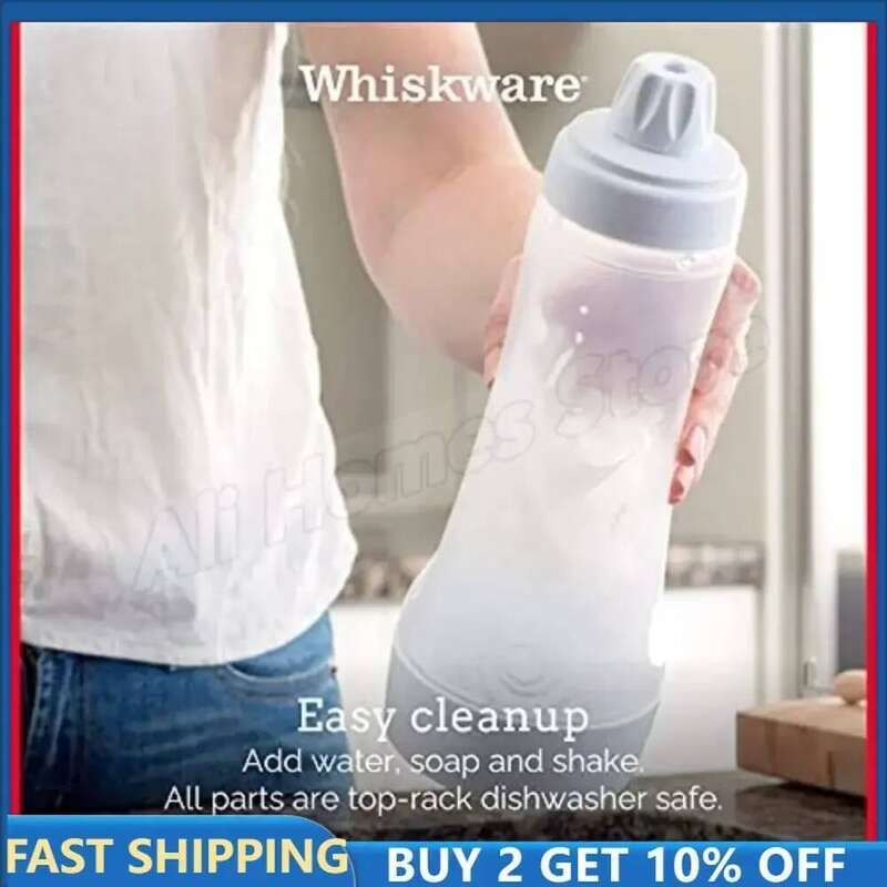 Bottle 1000ml Pancakes Waffles Crepes Mixer Protein Powder Fruit Juice Cupcake 32oz Batter Dispenser