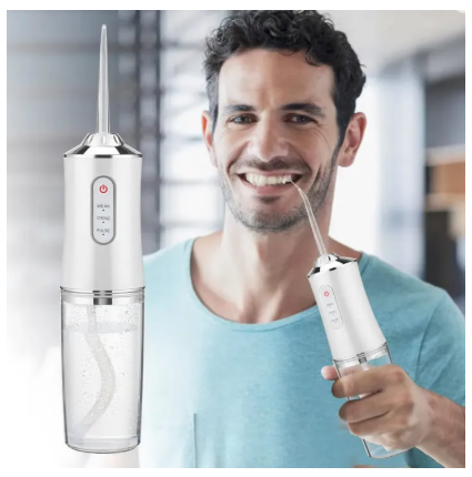 230ml Portable Dental Water Flosser Oral Irrigator USB Rechargeable Water Floss Jet