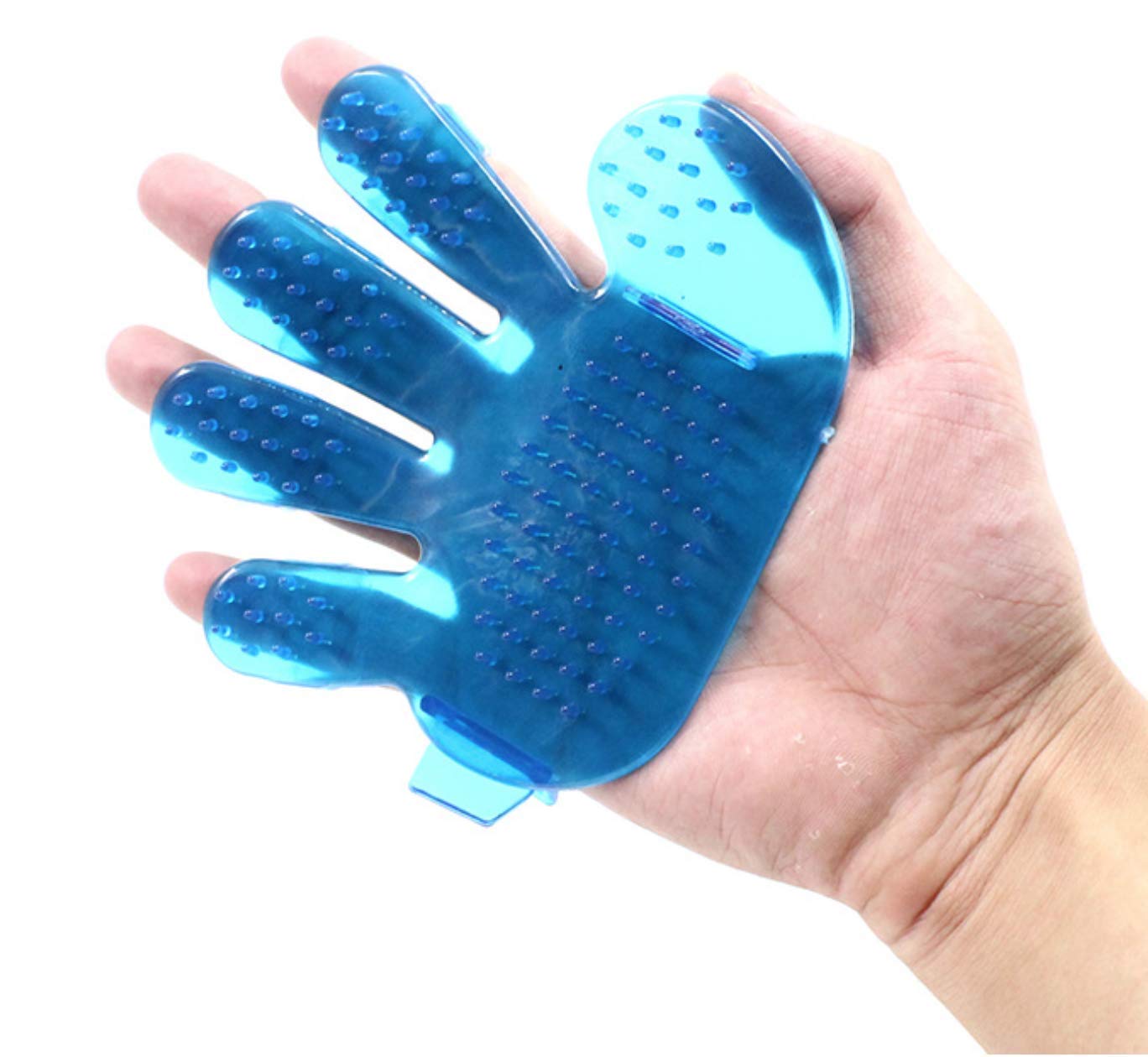 Pet Silicone Bath Brush Hair Grooming Massage Tool Cat Dog Soft Bathroom Washing Gloves Pet Accessories