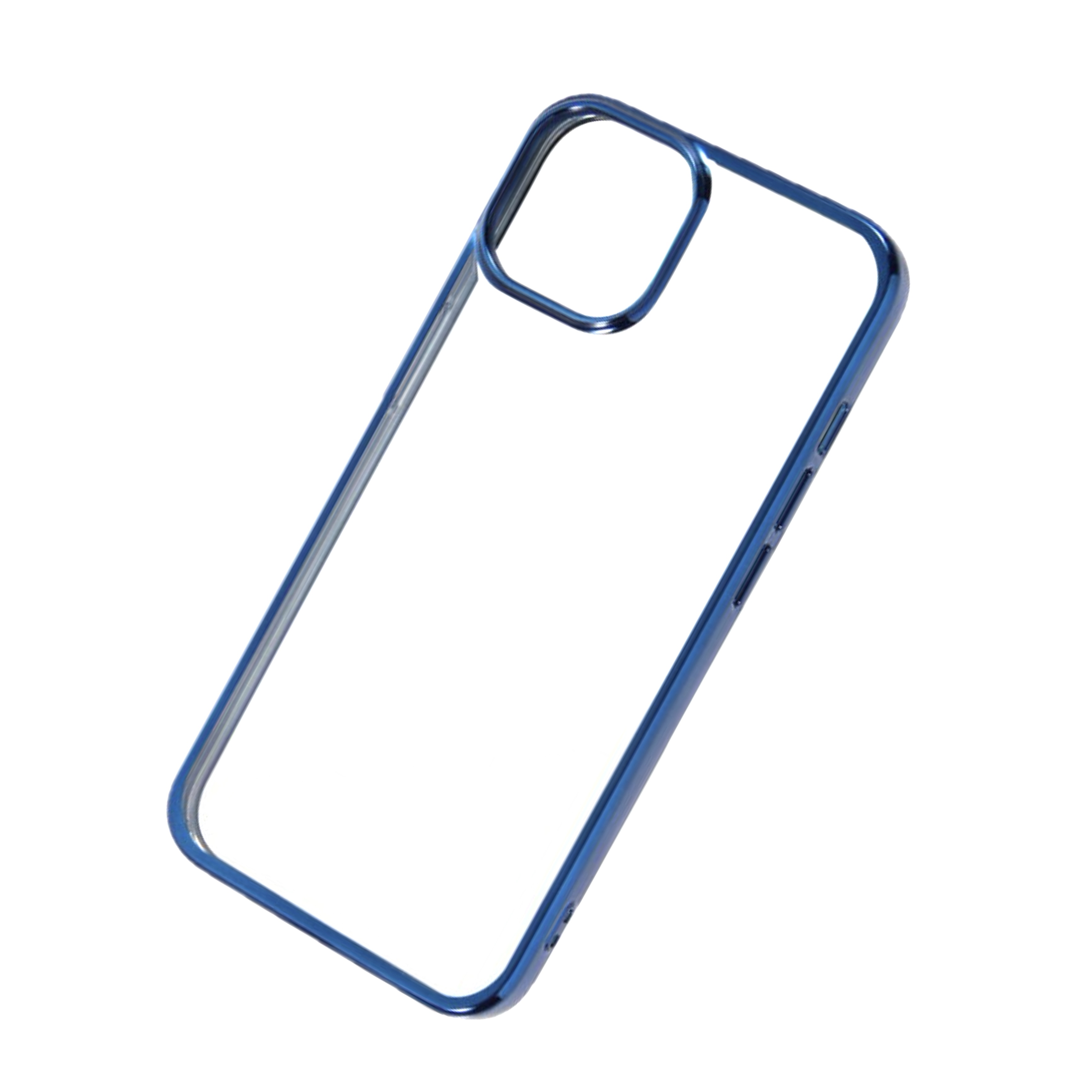 Iphone 11 Pro Max Soft Transparent TPU With Side Ceramic Electroplating