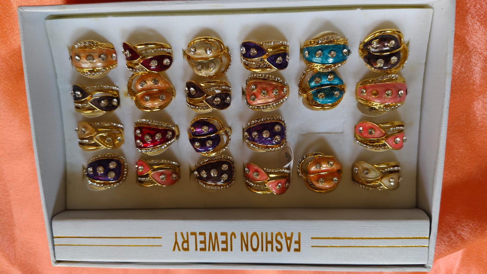 Wholesale Pack - Set of 6 Simple and Elegant Rings for Women and Girls | Stylish Everyday Accessories | A Trending Must-Have for TikTok, Instagram, and Facebook Sellers