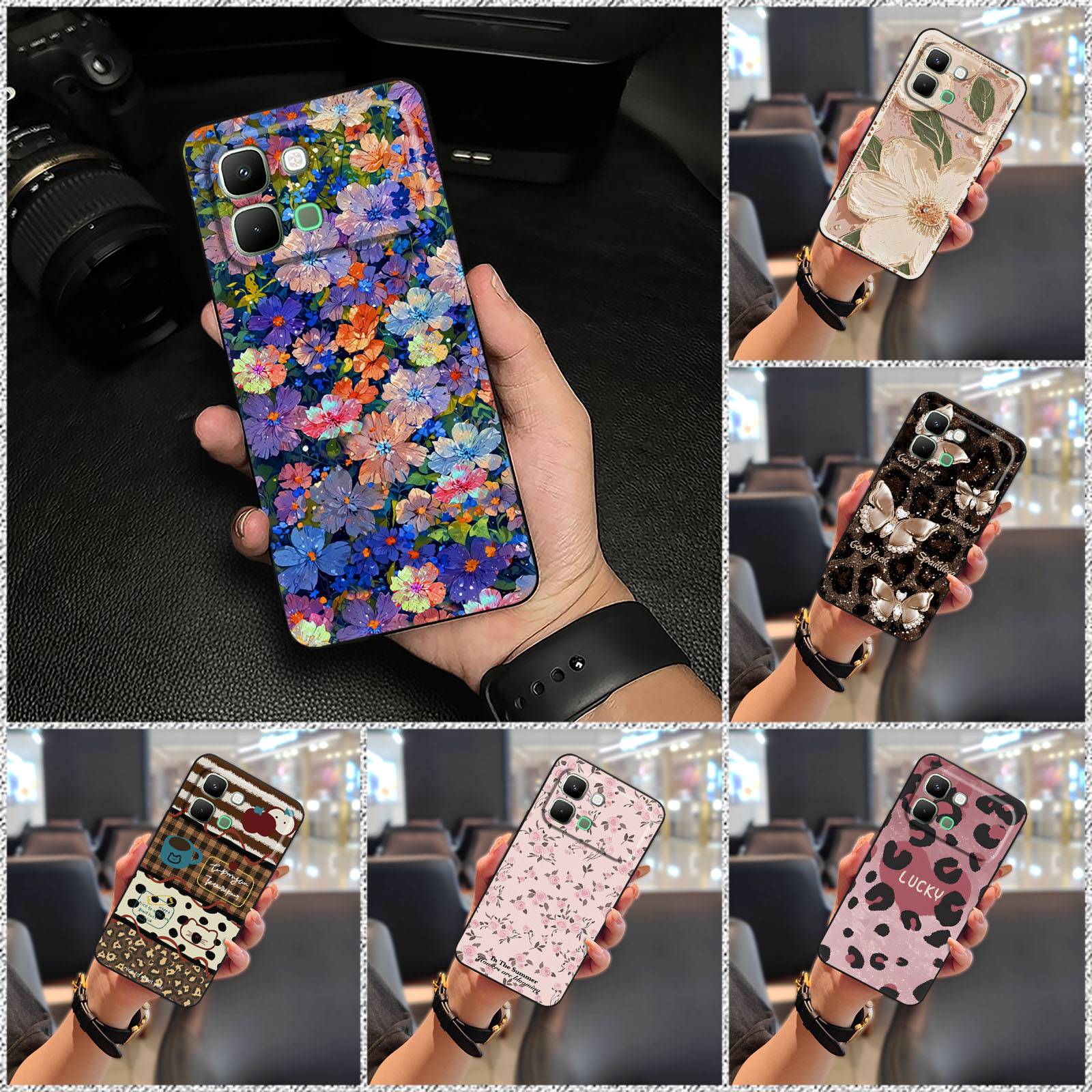 Full wrap Protective Phone Case For UMIDIGI Bison X10S/X10S NFC Back Cover oil painting Shockproof Anti-knock Cartoon