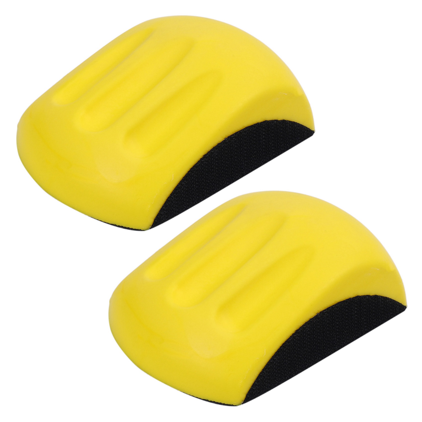 OYPFXMI 2X 5 Inch Hand Sanding Block For Hook & Loop Sandpaper Hand Pad Polishing Pad Abrasive Tools