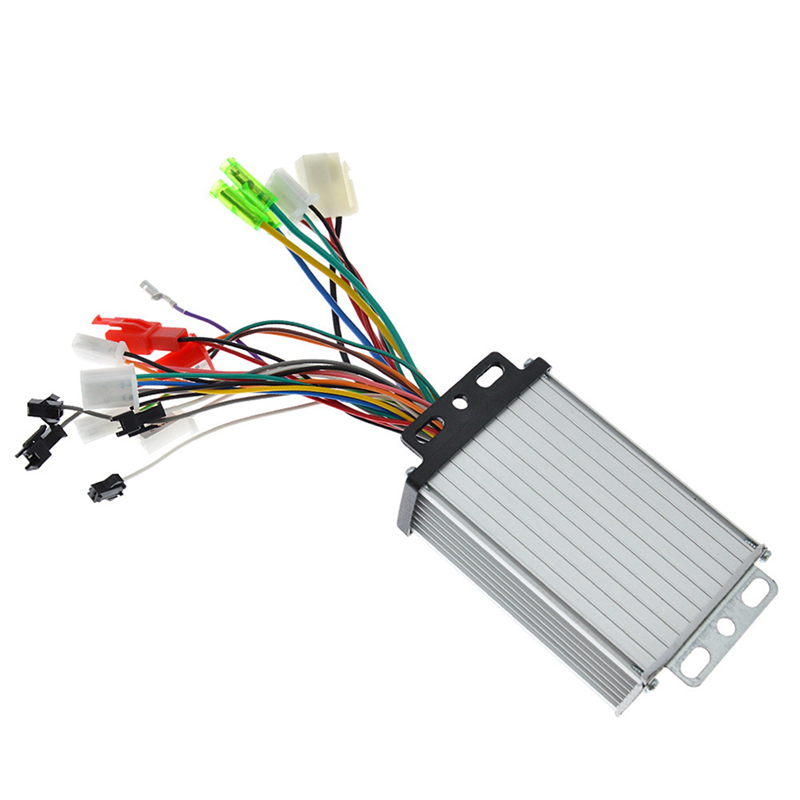 OUMERY 3X 36V 48V 350W E-Bike Brushless Controller 6 Tube Dual Mode for Electric Bicycle Scooter Speed Intelligent Dual Motor