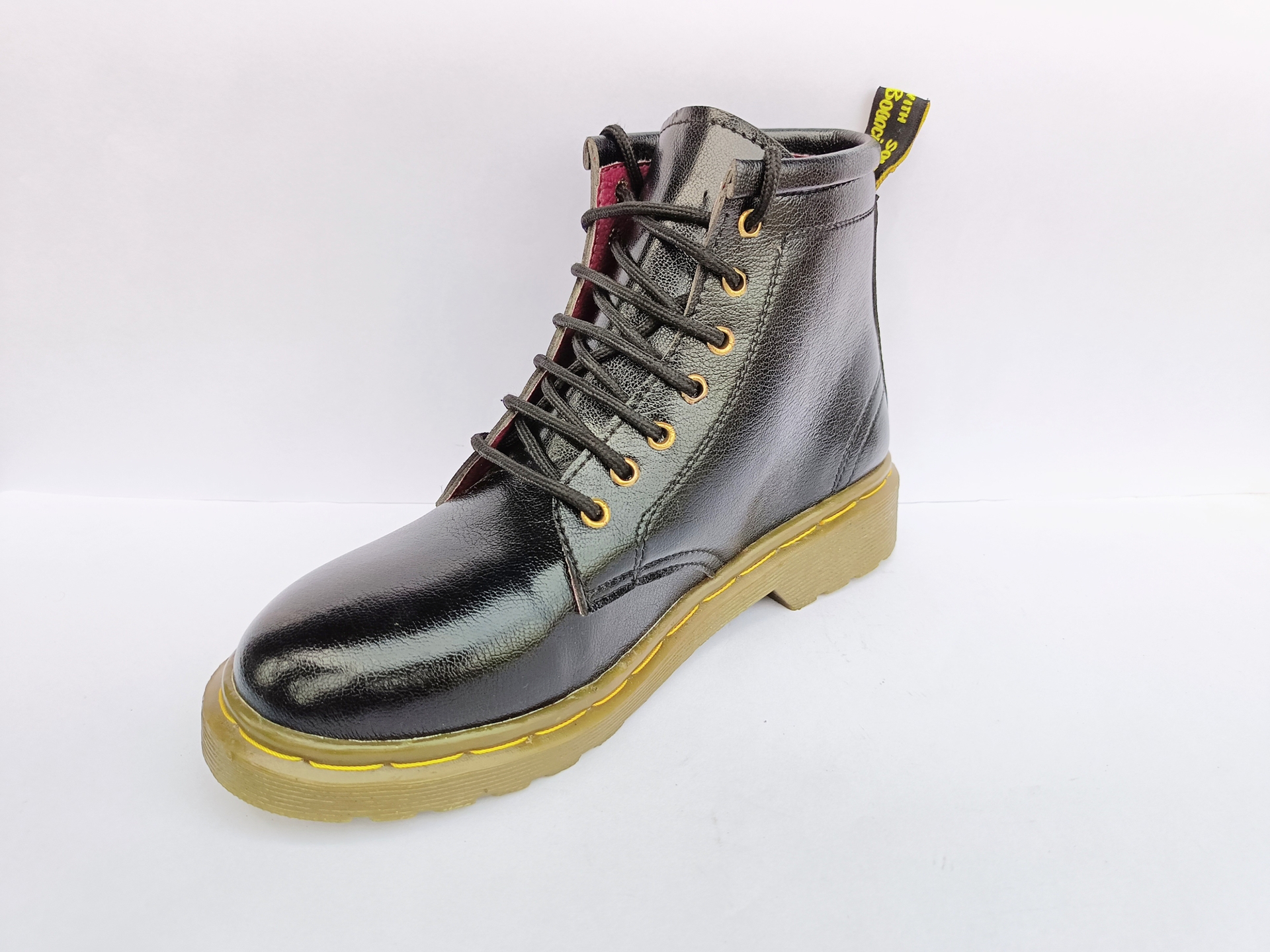 Black Martin Boot In Outstanding Quality