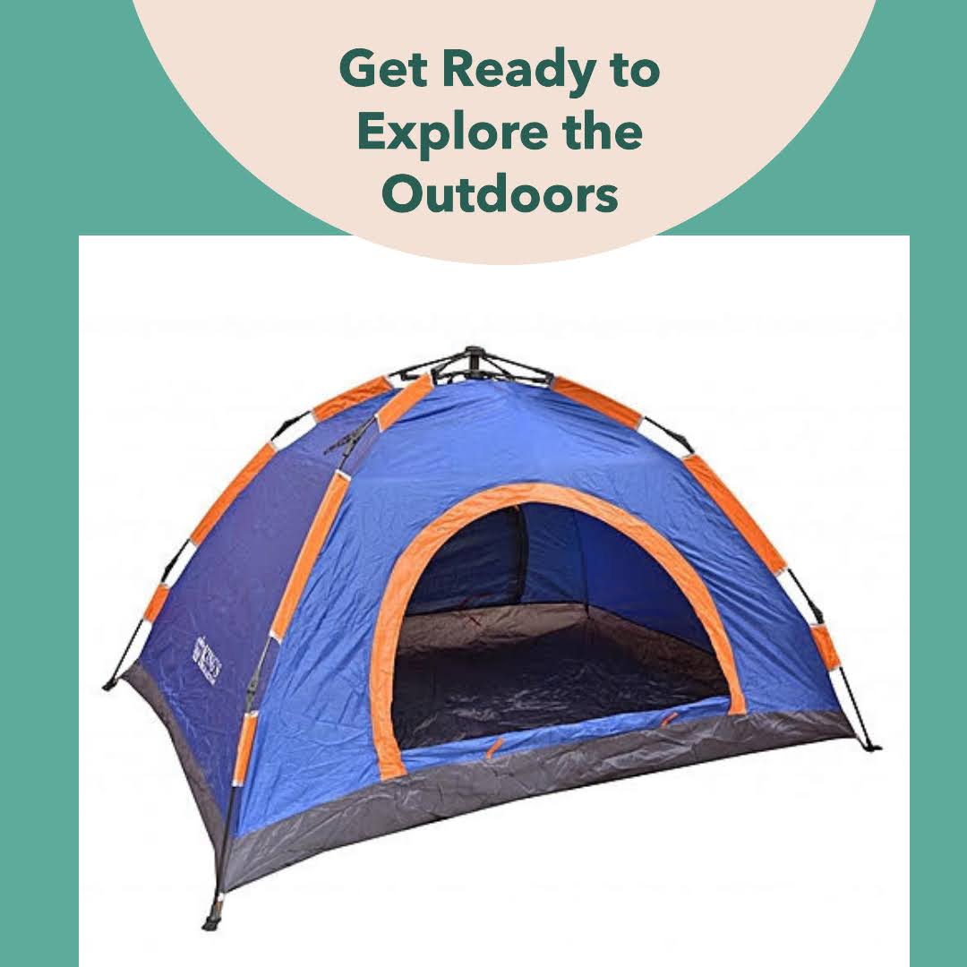 Instant Pop-Up Camping Tent (3 Person)