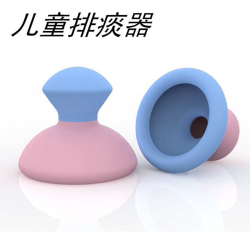 New product food grade silicone phlegm excavator percussion silicone back slap baby and children's silicone sputum sputum pat for babies and children