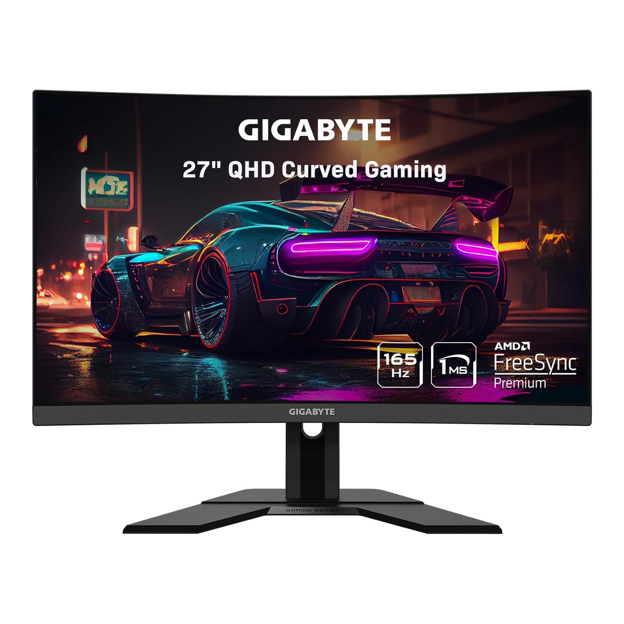 Gigabyte G27QC A 27" 1440p HDR 165 Hz Curved Gaming Monitor
