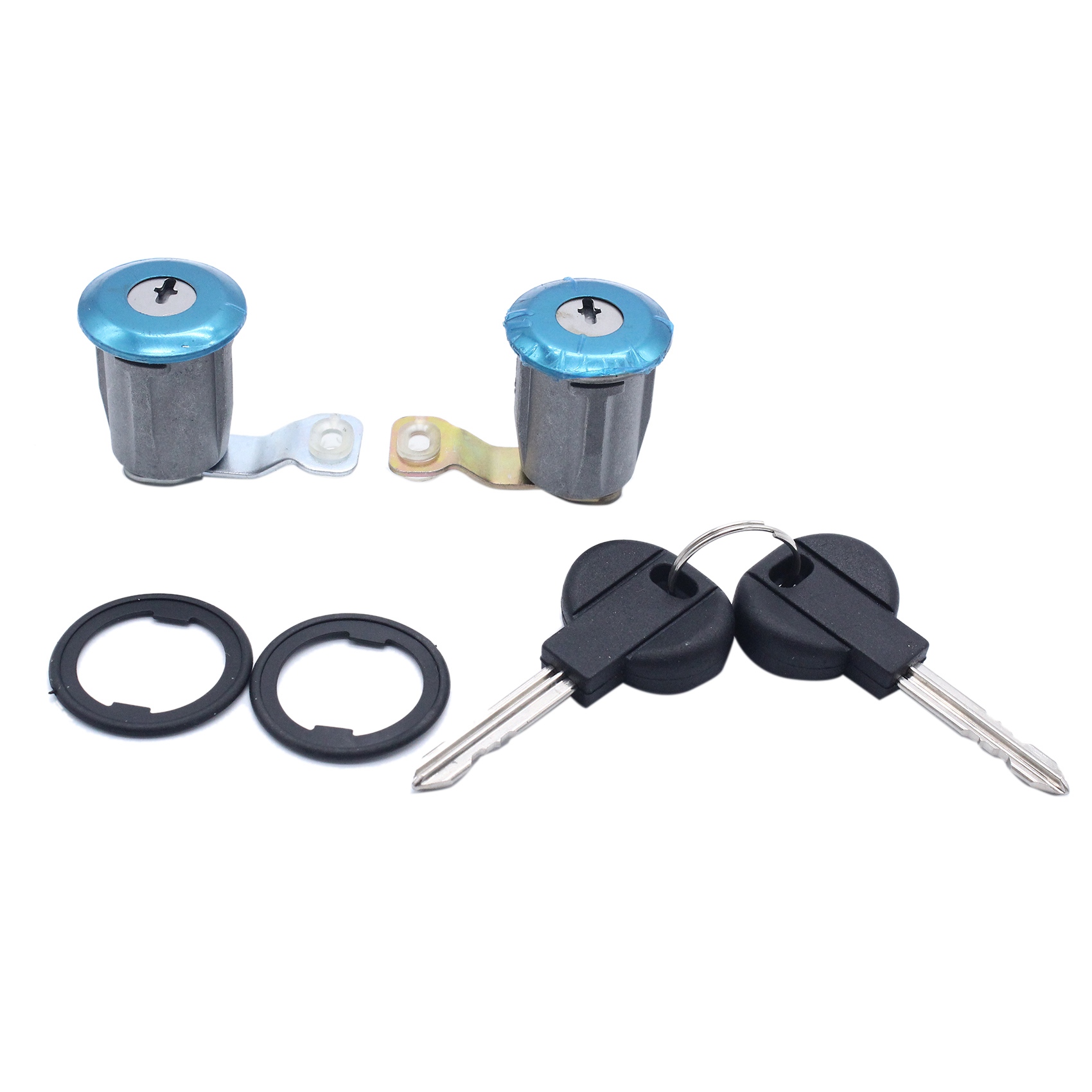 FORIDE 2 Pcs Lock Craft Door Lock Set with 2 Keys for Berlingo Partner 252522 9170.G3 9170.CW