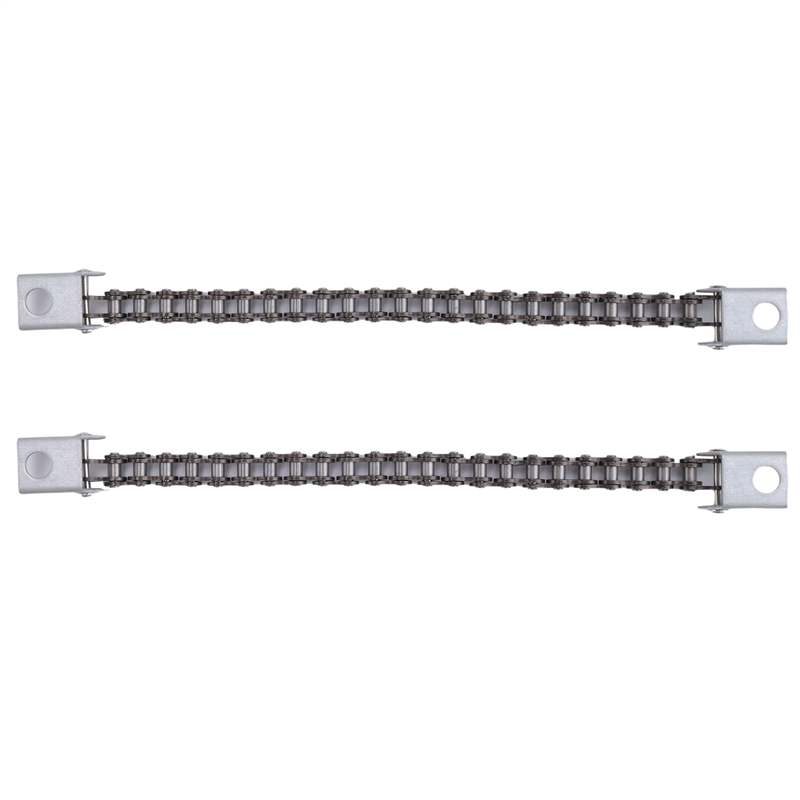 ARELENE 2X Drum Pedal Connecting Chain with Master Link Drum Pedal Chain Hammer Beater Chain Replacement Percussion