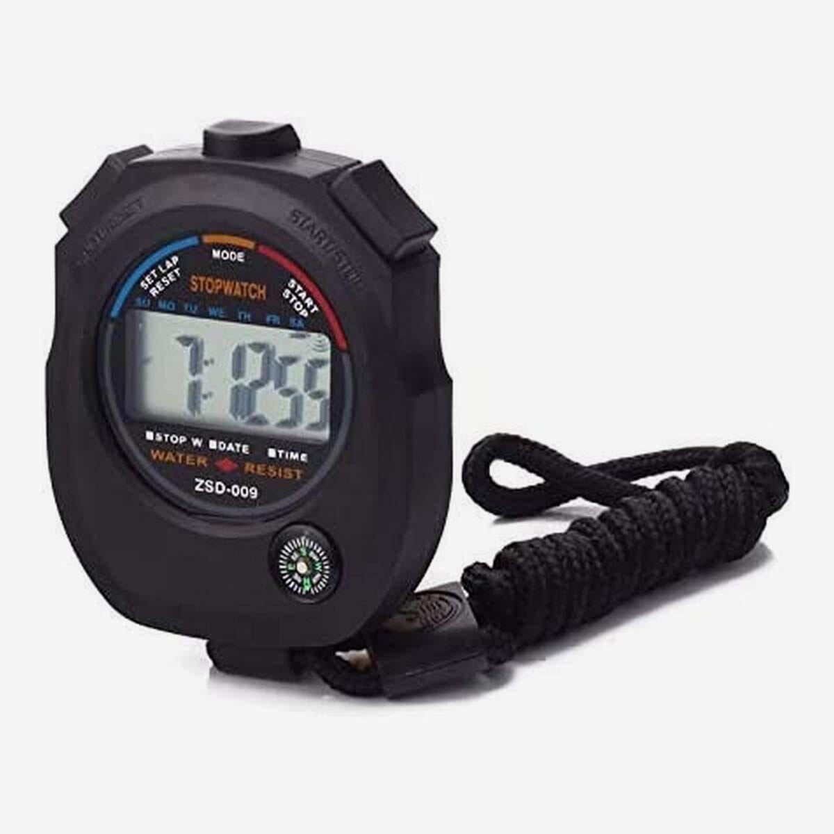 Pack Multi-function Electronic Digital Stopwatch For Sports, Large Display With Date And Alarm Function, Suitable For Sports Trainers, Fitness Trainers And Referees
