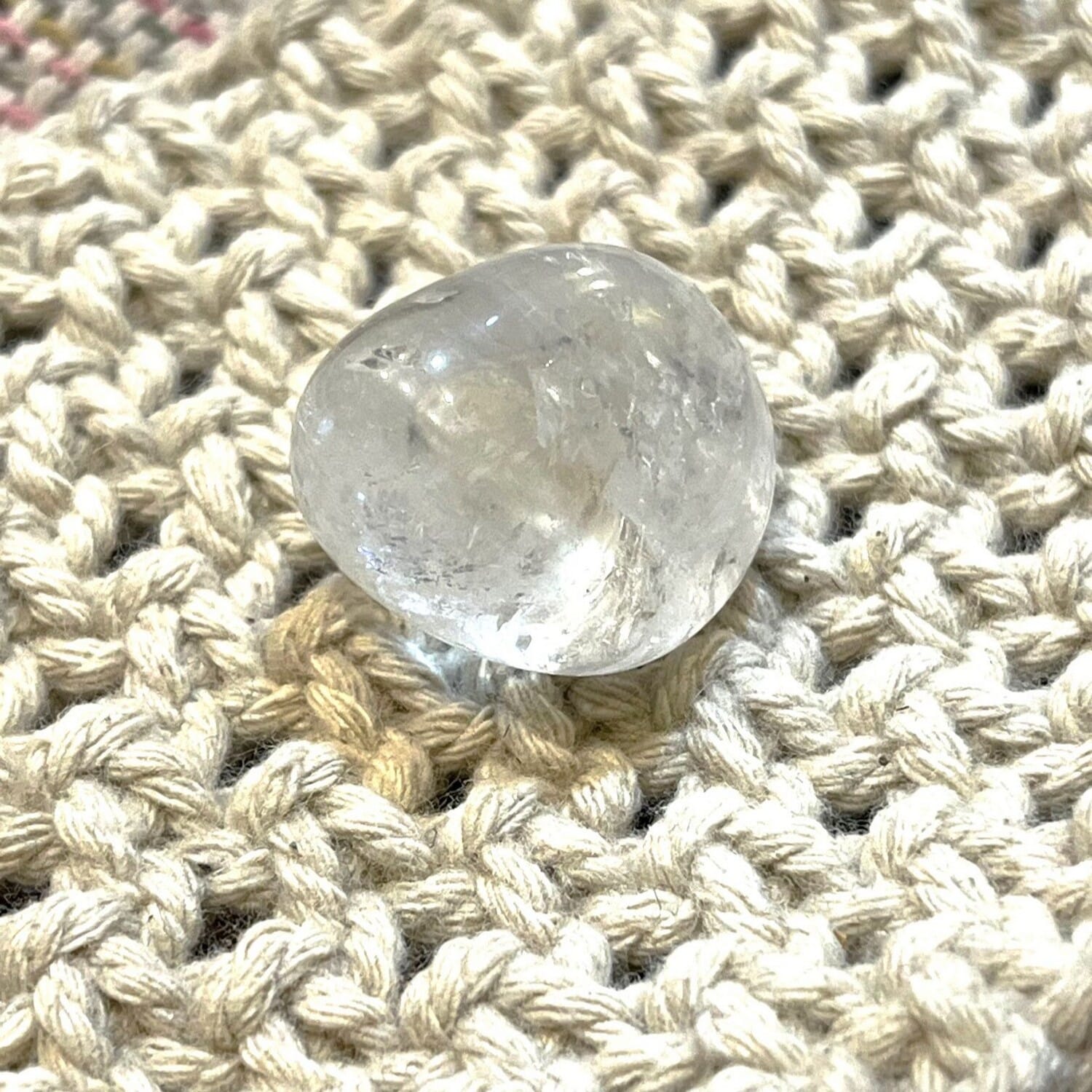 Small Crystal Clearquartz Feeling Stone/Power Stone/Interior/Ornament