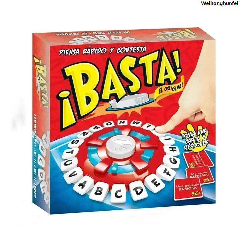 WeihonghunfeiSales promotion Game Pressed Thinking Version Game Tapple－Word Game Tapple Spanish New Year 2025 Bata English Fast Alphabet Board Fashion
