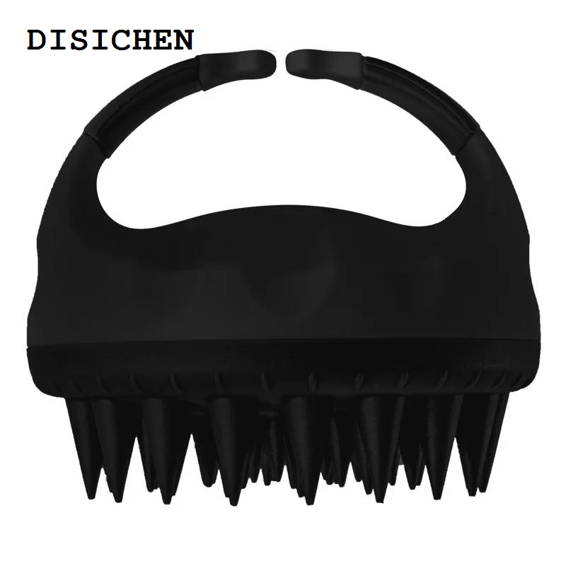 DISICHEN 2025 New Scalp Scrubber Shampoo Brush Massager Clean Scalp Comb With Handle Hair Washing Brush Scalp Exfoliator Brush Head Scrubber Tools