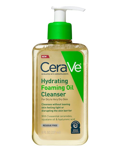 Cerave Hydrating Foaming Oil Cleanser 16oz by Ggenuine Collection
