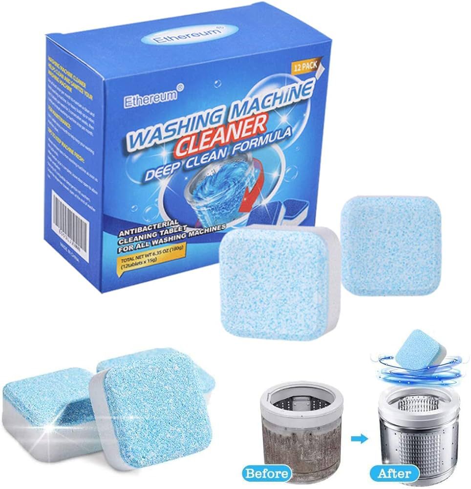 Washing Machine Tub & Drum Cleaner Effervescent Tablet (12pcs)