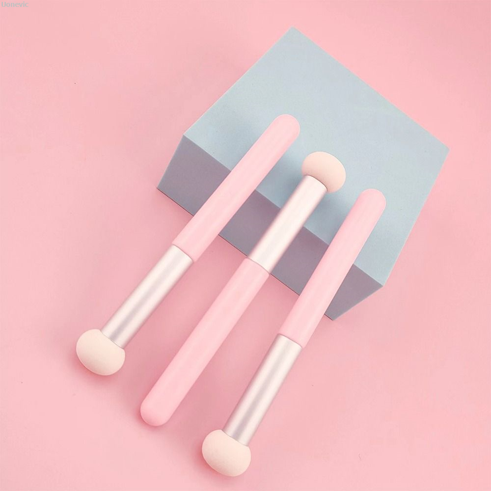 NEW Uonevic Brush the eye makeup applicator, concealer, round gAgu hot Kankon mushroom Bargain price head puff, sponge foundation brush, eyeshadow with handles