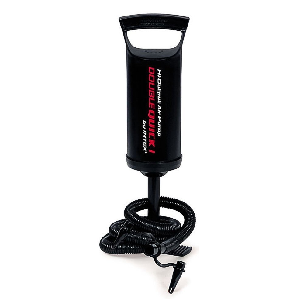 Hi-Output Air Pump - Portable Double Quick Hand Pump (29CM) for Inflatable Pools, Airbeds & Balloons
