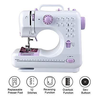 Universal Mini Multi-purpose 12 Stitches Sewing Machine USHA- Lil Sew & Sew