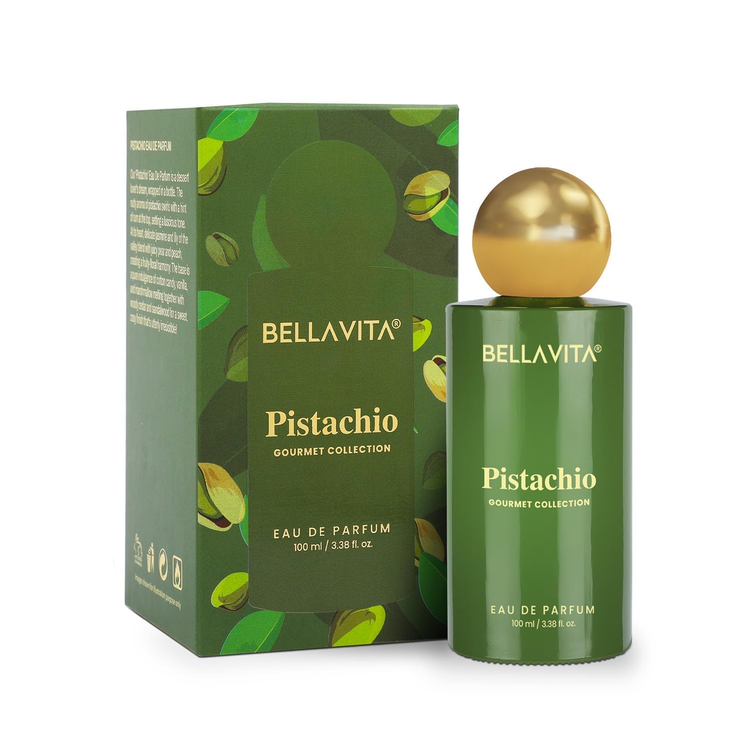 BELLAVITA Gourmet Collection Mango | Long Lasting Perfume for Men and Women | EDP 100ml