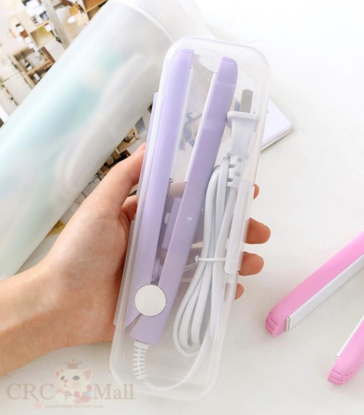 New Curling Iron Mini Hair Straightener Iron Ceramic Straightening Styling Tools Hair Curler Flat Iron Beard Straightener