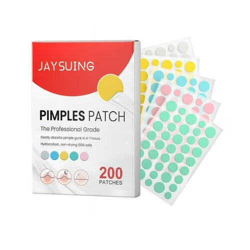 200 Patches Star Pimple Patches, Acne Star Patch for Face