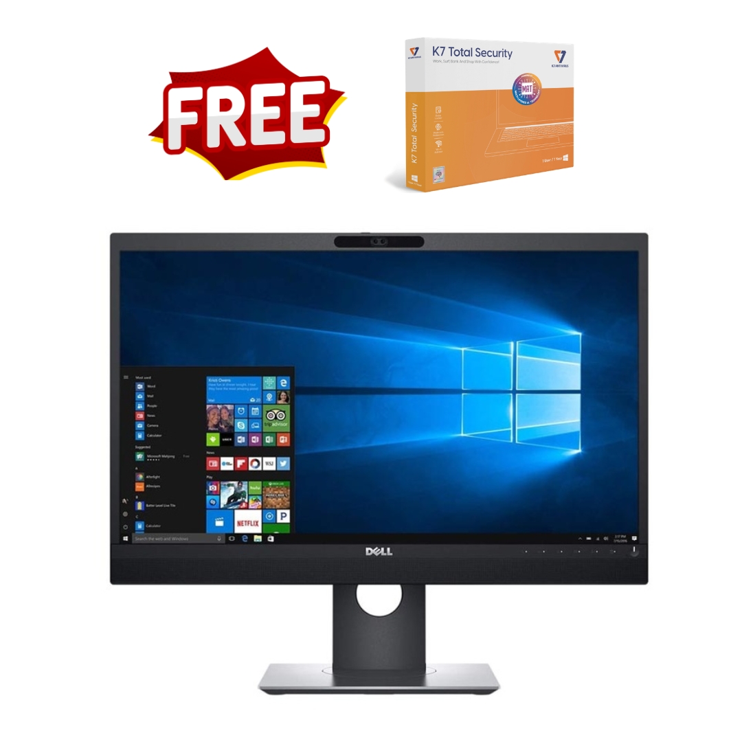 Dell P2418HXM 24″ FHD ( 1920 x 1080 ) LED Monitor - Rotable Design - 60Hz Refresh Rate - Built-in Speakers & Camera - Black