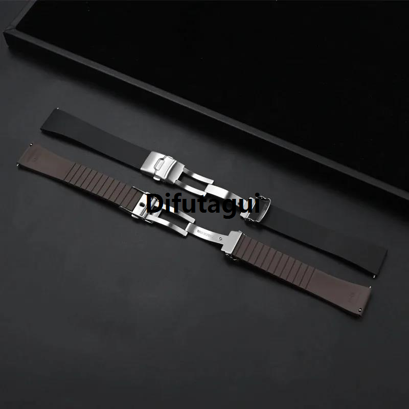 Difutagui Hot Selling Watch Metal Ladies Clasp Stainless Steel mm 22mm 1618mm New 20mm 316L Solid Watch Folding Clasp with Safety Premium Men's Clasp