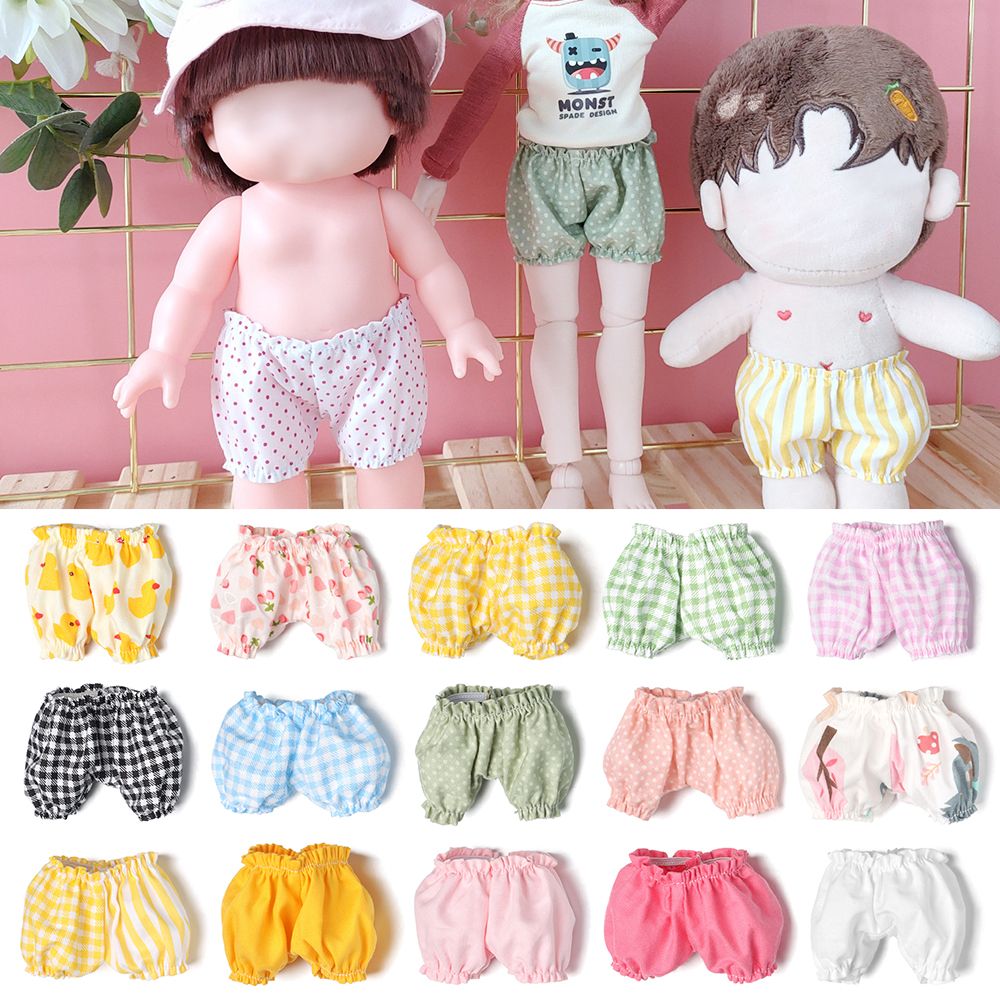 DIY Dress Up Gifts Doll Clothing Lantern Pants Cotton Doll Clothes Shorts